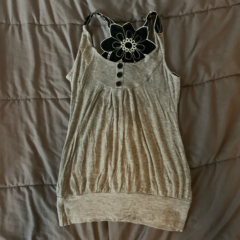 Grey tank top